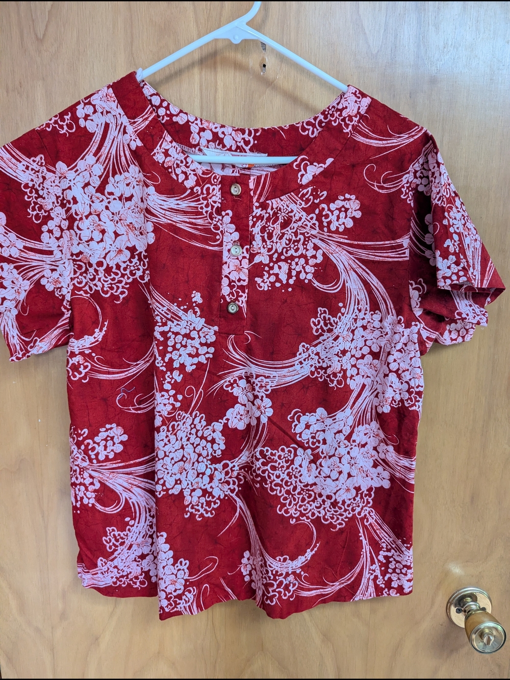 Vintage Sears Hawaiian Short Sleeve Top